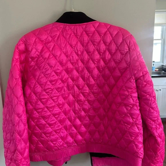Calvin Klein Pink Quilted Jacket - Picture 2 of 4